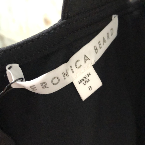 Veronica Beard sleeveless V- neck scuba sheath dress - Picture 8 of 13